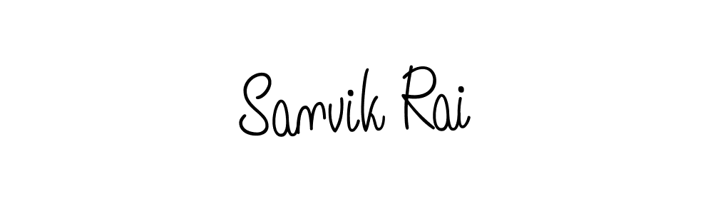 Make a beautiful signature design for name Sanvik Rai. Use this online signature maker to create a handwritten signature for free. Sanvik Rai signature style 5 images and pictures png