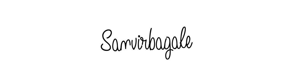 Make a beautiful signature design for name Sanvirbagale. Use this online signature maker to create a handwritten signature for free. Sanvirbagale signature style 5 images and pictures png