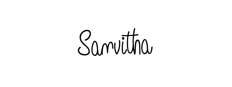 Also we have Sanvitha name is the best signature style. Create professional handwritten signature collection using Angelique-Rose-font-FFP autograph style. Sanvitha signature style 5 images and pictures png