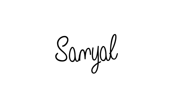 This is the best signature style for the Sanyal name. Also you like these signature font (Angelique-Rose-font-FFP). Mix name signature. Sanyal signature style 5 images and pictures png