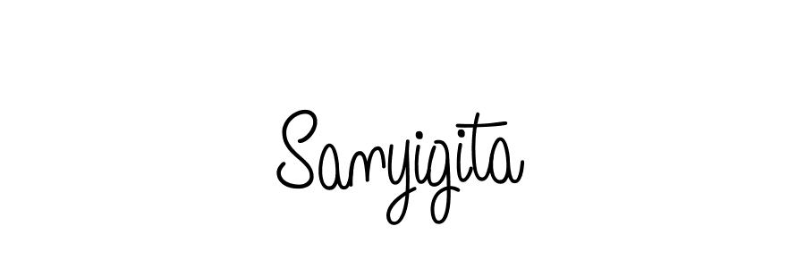 You can use this online signature creator to create a handwritten signature for the name Sanyigita. This is the best online autograph maker. Sanyigita signature style 5 images and pictures png