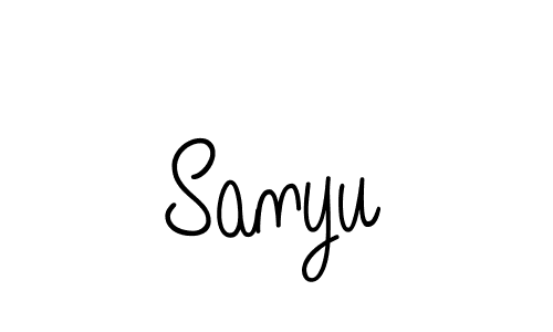 This is the best signature style for the Sanyu name. Also you like these signature font (Angelique-Rose-font-FFP). Mix name signature. Sanyu signature style 5 images and pictures png