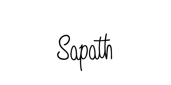 Once you've used our free online signature maker to create your best signature Angelique-Rose-font-FFP style, it's time to enjoy all of the benefits that Sapath name signing documents. Sapath signature style 5 images and pictures png