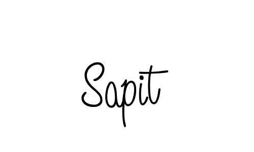 Also we have Sapit name is the best signature style. Create professional handwritten signature collection using Angelique-Rose-font-FFP autograph style. Sapit signature style 5 images and pictures png