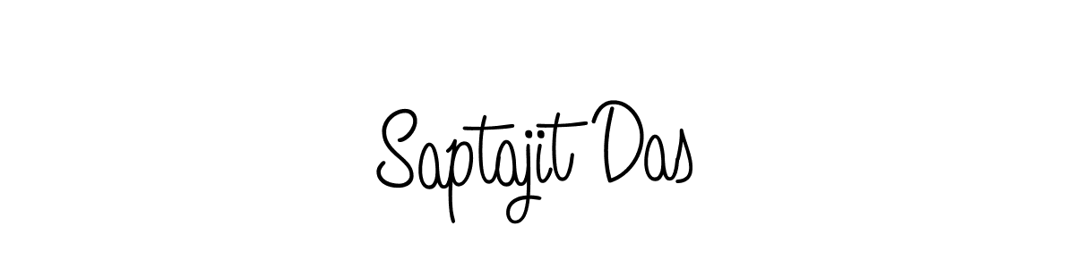 Make a beautiful signature design for name Saptajit Das. With this signature (Angelique-Rose-font-FFP) style, you can create a handwritten signature for free. Saptajit Das signature style 5 images and pictures png