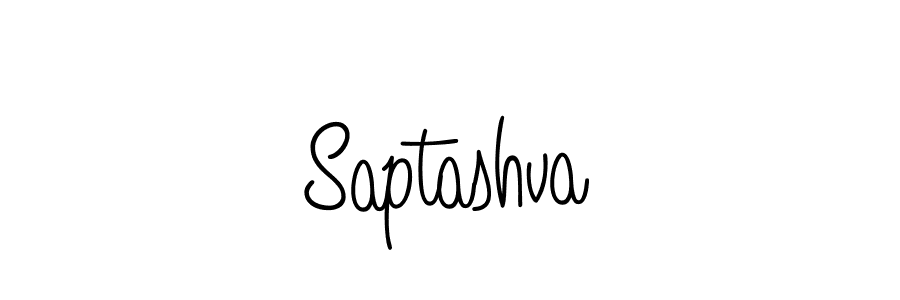 How to make Saptashva name signature. Use Angelique-Rose-font-FFP style for creating short signs online. This is the latest handwritten sign. Saptashva signature style 5 images and pictures png