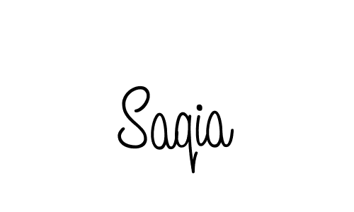 Make a beautiful signature design for name Saqia. Use this online signature maker to create a handwritten signature for free. Saqia signature style 5 images and pictures png