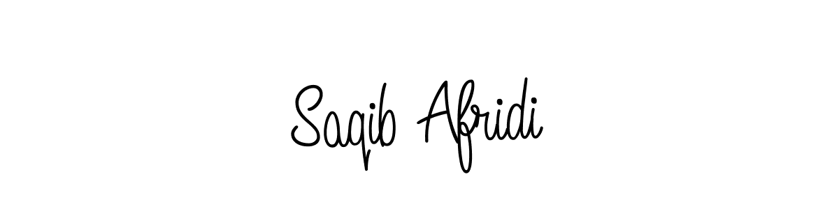 You should practise on your own different ways (Angelique-Rose-font-FFP) to write your name (Saqib Afridi) in signature. don't let someone else do it for you. Saqib Afridi signature style 5 images and pictures png