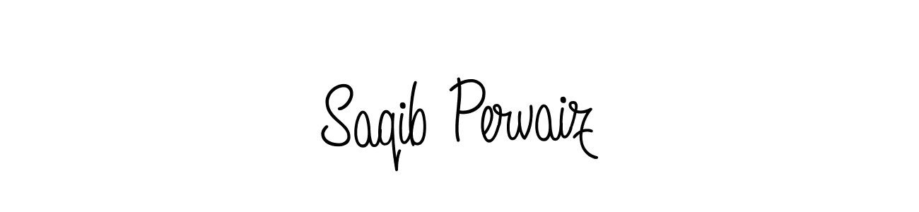 Also we have Saqib Pervaiz name is the best signature style. Create professional handwritten signature collection using Angelique-Rose-font-FFP autograph style. Saqib Pervaiz signature style 5 images and pictures png