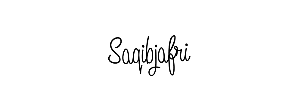 Design your own signature with our free online signature maker. With this signature software, you can create a handwritten (Angelique-Rose-font-FFP) signature for name Saqibjafri. Saqibjafri signature style 5 images and pictures png