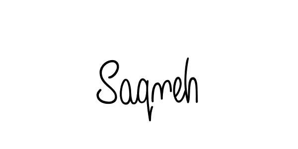 The best way (Angelique-Rose-font-FFP) to make a short signature is to pick only two or three words in your name. The name Saqneh include a total of six letters. For converting this name. Saqneh signature style 5 images and pictures png