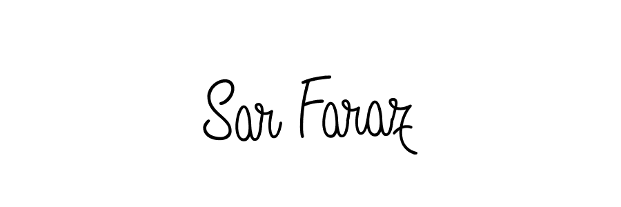 Also we have Sar Faraz name is the best signature style. Create professional handwritten signature collection using Angelique-Rose-font-FFP autograph style. Sar Faraz signature style 5 images and pictures png