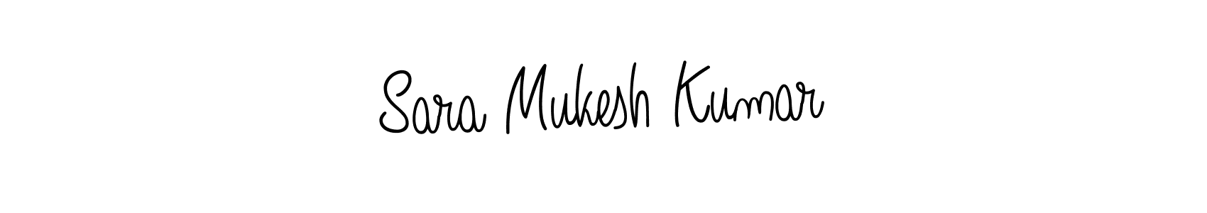See photos of Sara Mukesh Kumar official signature by Spectra . Check more albums & portfolios. Read reviews & check more about Angelique-Rose-font-FFP font. Sara Mukesh Kumar signature style 5 images and pictures png
