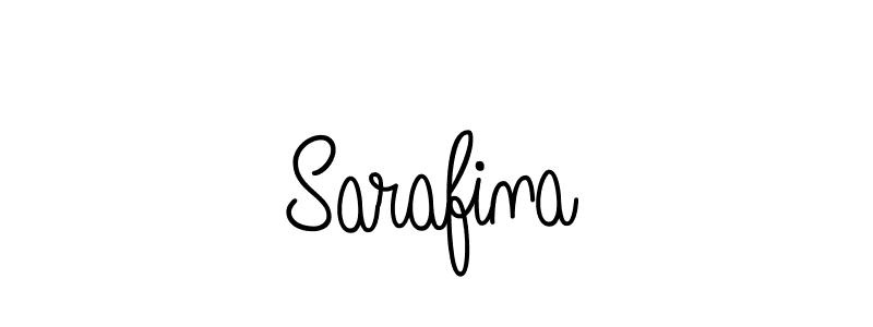 Sarafina stylish signature style. Best Handwritten Sign (Angelique-Rose-font-FFP) for my name. Handwritten Signature Collection Ideas for my name Sarafina. Sarafina signature style 5 images and pictures png