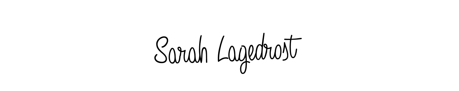 Angelique-Rose-font-FFP is a professional signature style that is perfect for those who want to add a touch of class to their signature. It is also a great choice for those who want to make their signature more unique. Get Sarah Lagedrost name to fancy signature for free. Sarah Lagedrost signature style 5 images and pictures png