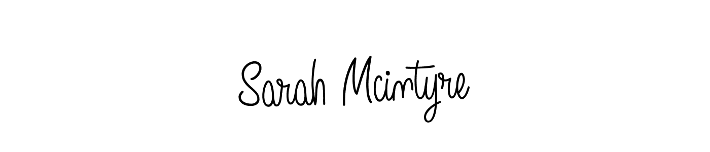 Design your own signature with our free online signature maker. With this signature software, you can create a handwritten (Angelique-Rose-font-FFP) signature for name Sarah Mcintyre. Sarah Mcintyre signature style 5 images and pictures png