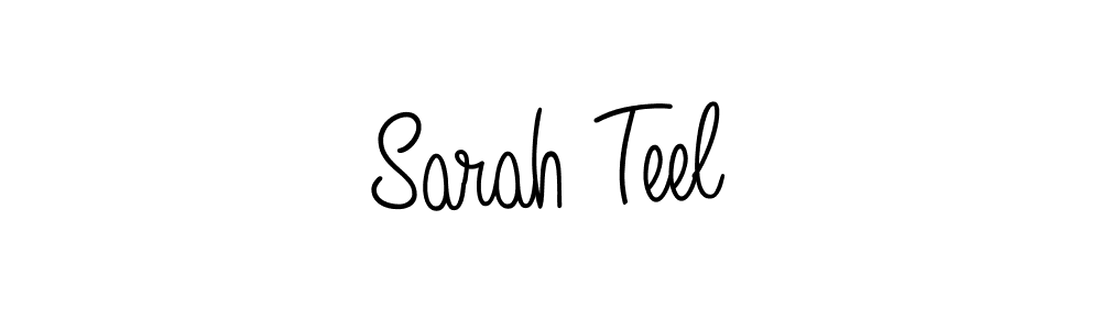 You can use this online signature creator to create a handwritten signature for the name Sarah Teel. This is the best online autograph maker. Sarah Teel signature style 5 images and pictures png