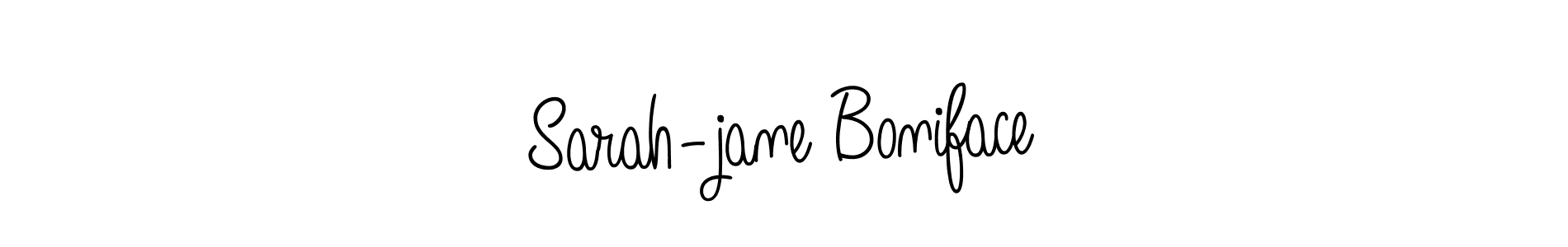 This is the best signature style for the Sarah-jane Boniface name. Also you like these signature font (Angelique-Rose-font-FFP). Mix name signature. Sarah-jane Boniface signature style 5 images and pictures png