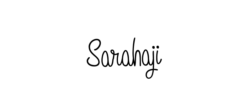 Design your own signature with our free online signature maker. With this signature software, you can create a handwritten (Angelique-Rose-font-FFP) signature for name Sarahaji. Sarahaji signature style 5 images and pictures png