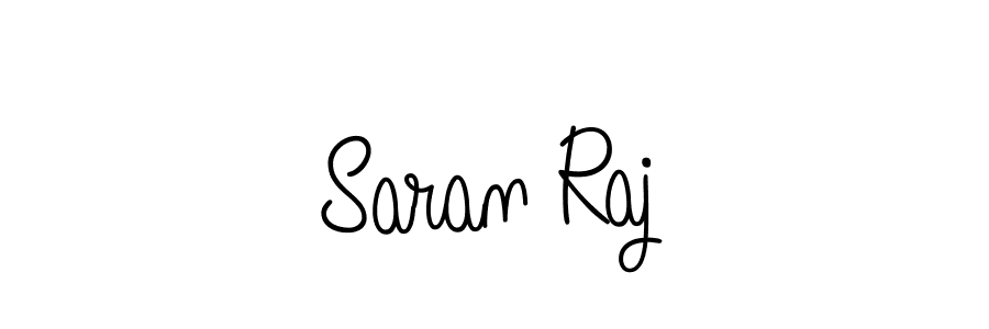 Saran Raj stylish signature style. Best Handwritten Sign (Angelique-Rose-font-FFP) for my name. Handwritten Signature Collection Ideas for my name Saran Raj. Saran Raj signature style 5 images and pictures png