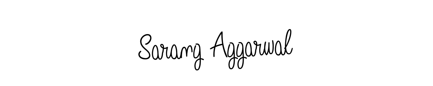 Make a beautiful signature design for name Sarang Aggarwal. Use this online signature maker to create a handwritten signature for free. Sarang Aggarwal signature style 5 images and pictures png