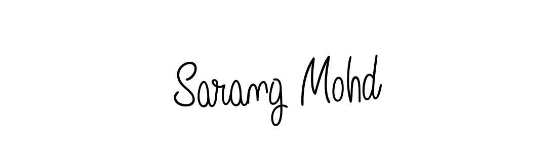 How to Draw Sarang Mohd signature style? Angelique-Rose-font-FFP is a latest design signature styles for name Sarang Mohd. Sarang Mohd signature style 5 images and pictures png