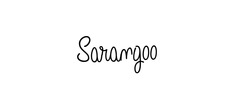 How to Draw Sarangoo signature style? Angelique-Rose-font-FFP is a latest design signature styles for name Sarangoo. Sarangoo signature style 5 images and pictures png