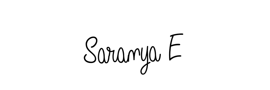 It looks lik you need a new signature style for name Saranya E. Design unique handwritten (Angelique-Rose-font-FFP) signature with our free signature maker in just a few clicks. Saranya E signature style 5 images and pictures png