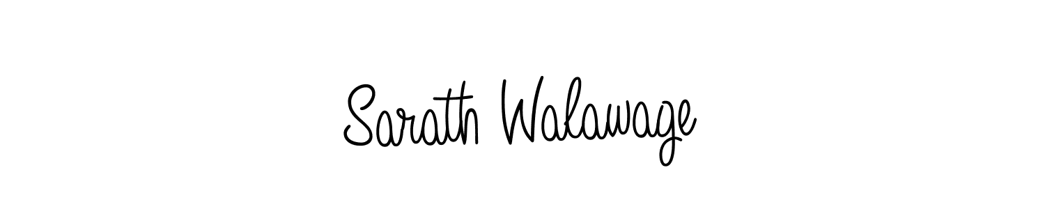 Make a beautiful signature design for name Sarath Walawage. With this signature (Angelique-Rose-font-FFP) style, you can create a handwritten signature for free. Sarath Walawage signature style 5 images and pictures png