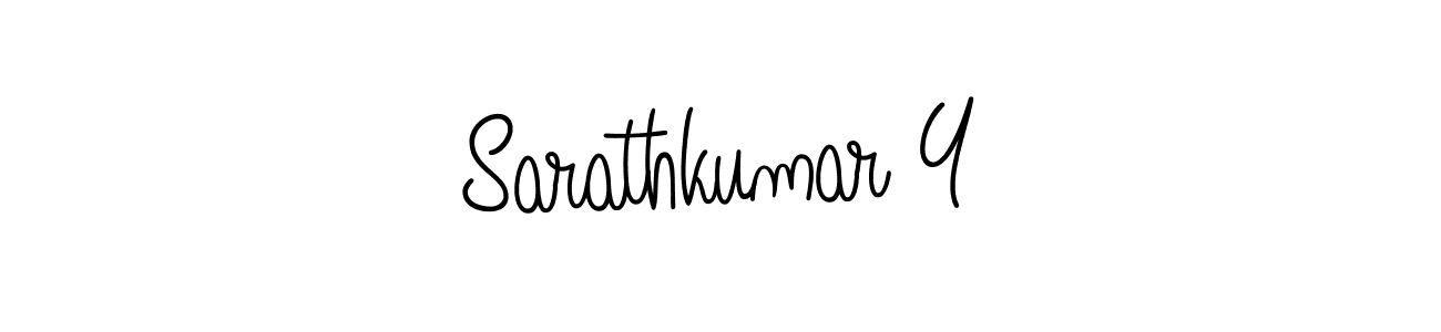 How to make Sarathkumar Y signature? Angelique-Rose-font-FFP is a professional autograph style. Create handwritten signature for Sarathkumar Y name. Sarathkumar Y signature style 5 images and pictures png