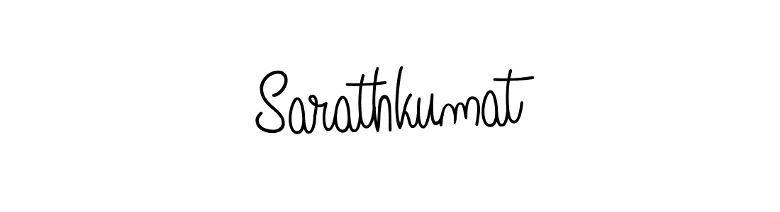 Make a beautiful signature design for name Sarathkumat. With this signature (Angelique-Rose-font-FFP) style, you can create a handwritten signature for free. Sarathkumat signature style 5 images and pictures png