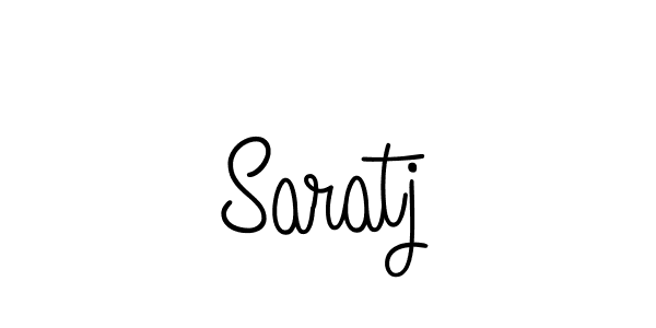 Create a beautiful signature design for name Saratj. With this signature (Angelique-Rose-font-FFP) fonts, you can make a handwritten signature for free. Saratj signature style 5 images and pictures png