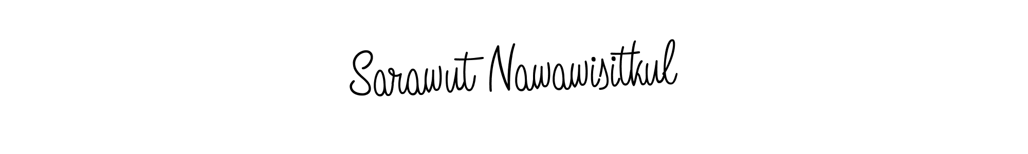 Use a signature maker to create a handwritten signature online. With this signature software, you can design (Angelique-Rose-font-FFP) your own signature for name Sarawut Nawawisitkul. Sarawut Nawawisitkul signature style 5 images and pictures png