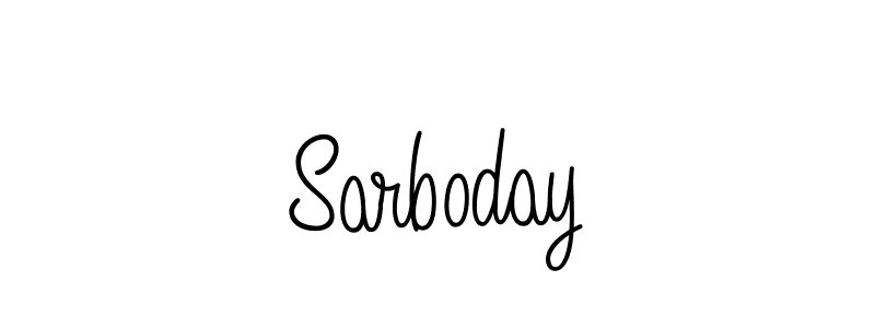 You should practise on your own different ways (Angelique-Rose-font-FFP) to write your name (Sarboday) in signature. don't let someone else do it for you. Sarboday signature style 5 images and pictures png