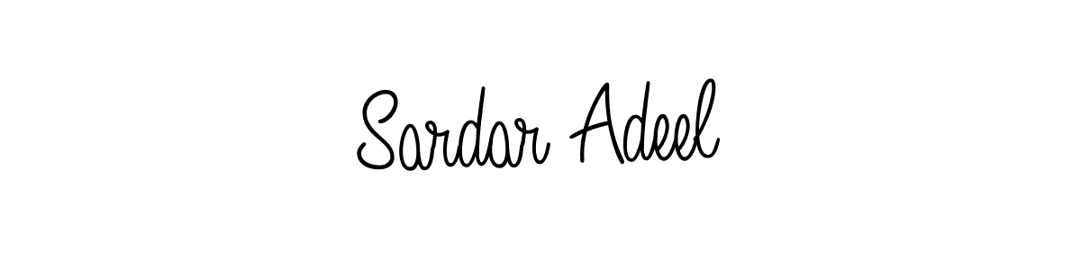 Also we have Sardar Adeel name is the best signature style. Create professional handwritten signature collection using Angelique-Rose-font-FFP autograph style. Sardar Adeel signature style 5 images and pictures png