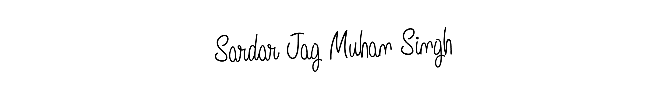 This is the best signature style for the Sardar Jag Muhan Singh name. Also you like these signature font (Angelique-Rose-font-FFP). Mix name signature. Sardar Jag Muhan Singh signature style 5 images and pictures png