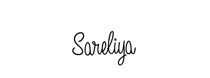 Make a beautiful signature design for name Sareliya. Use this online signature maker to create a handwritten signature for free. Sareliya signature style 5 images and pictures png