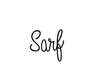 Use a signature maker to create a handwritten signature online. With this signature software, you can design (Angelique-Rose-font-FFP) your own signature for name Sarf. Sarf signature style 5 images and pictures png