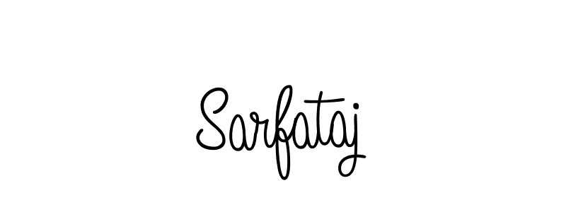 How to make Sarfataj name signature. Use Angelique-Rose-font-FFP style for creating short signs online. This is the latest handwritten sign. Sarfataj signature style 5 images and pictures png