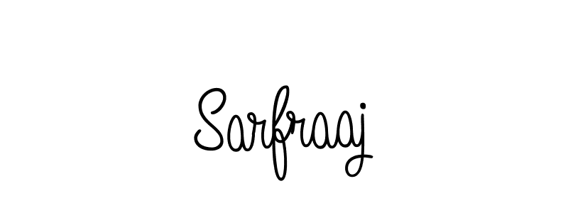 Sarfraaj stylish signature style. Best Handwritten Sign (Angelique-Rose-font-FFP) for my name. Handwritten Signature Collection Ideas for my name Sarfraaj. Sarfraaj signature style 5 images and pictures png