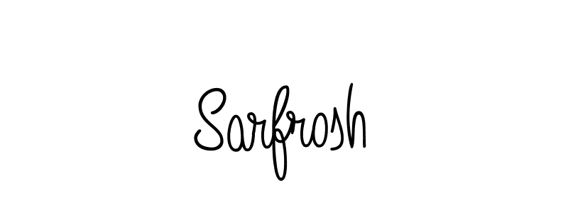 The best way (Angelique-Rose-font-FFP) to make a short signature is to pick only two or three words in your name. The name Sarfrosh include a total of six letters. For converting this name. Sarfrosh signature style 5 images and pictures png