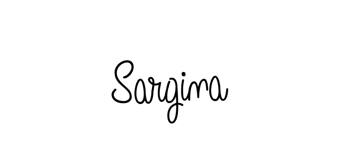 How to Draw Sargina signature style? Angelique-Rose-font-FFP is a latest design signature styles for name Sargina. Sargina signature style 5 images and pictures png