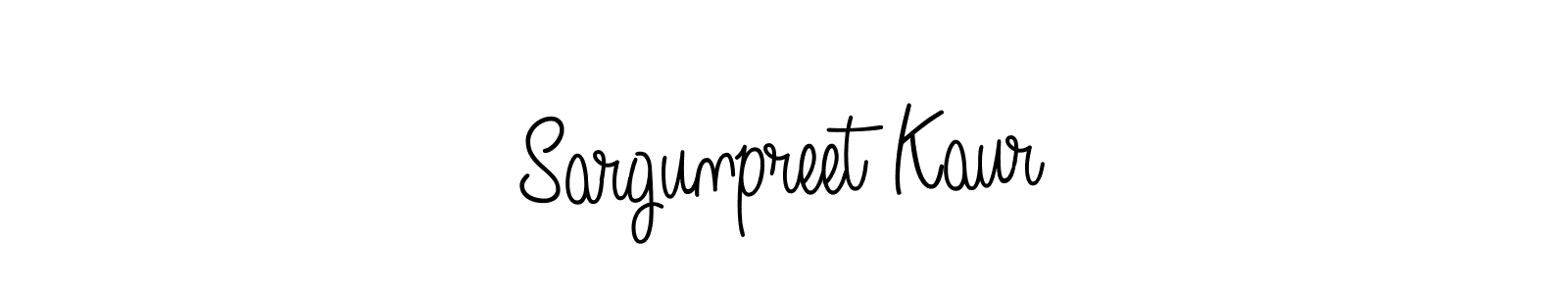 Make a beautiful signature design for name Sargunpreet Kaur. Use this online signature maker to create a handwritten signature for free. Sargunpreet Kaur signature style 5 images and pictures png