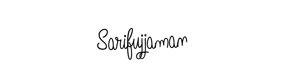 How to make Sarifujjaman signature? Angelique-Rose-font-FFP is a professional autograph style. Create handwritten signature for Sarifujjaman name. Sarifujjaman signature style 5 images and pictures png