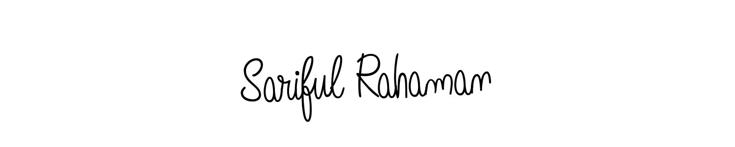 It looks lik you need a new signature style for name Sariful Rahaman. Design unique handwritten (Angelique-Rose-font-FFP) signature with our free signature maker in just a few clicks. Sariful Rahaman signature style 5 images and pictures png