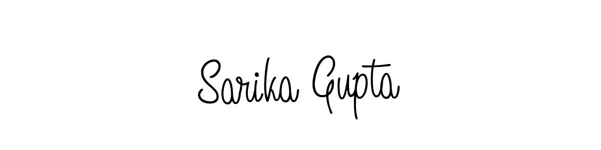 Once you've used our free online signature maker to create your best signature Angelique-Rose-font-FFP style, it's time to enjoy all of the benefits that Sarika Gupta name signing documents. Sarika Gupta signature style 5 images and pictures png