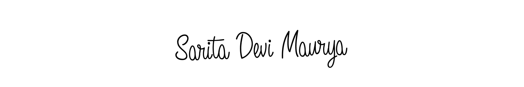 Here are the top 10 professional signature styles for the name Sarita Devi Maurya. These are the best autograph styles you can use for your name. Sarita Devi Maurya signature style 5 images and pictures png