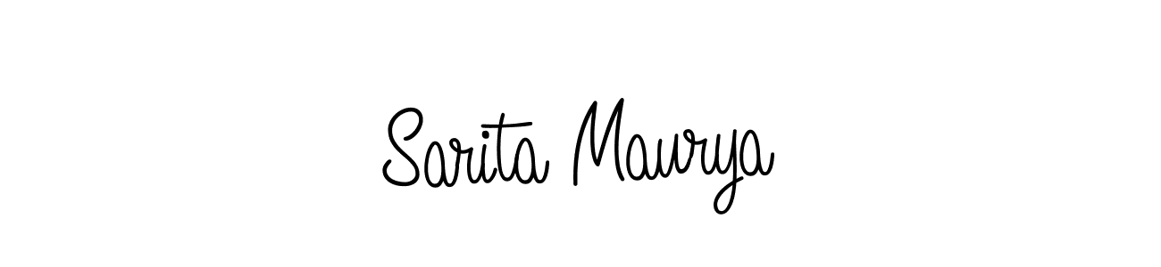 Once you've used our free online signature maker to create your best signature Angelique-Rose-font-FFP style, it's time to enjoy all of the benefits that Sarita Maurya name signing documents. Sarita Maurya signature style 5 images and pictures png