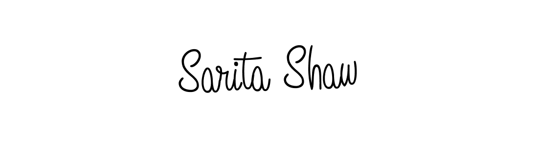 Once you've used our free online signature maker to create your best signature Angelique-Rose-font-FFP style, it's time to enjoy all of the benefits that Sarita Shaw name signing documents. Sarita Shaw signature style 5 images and pictures png