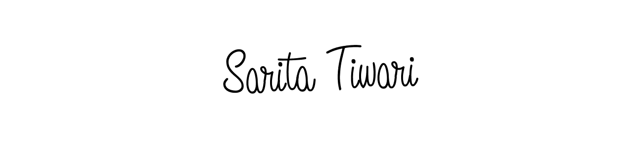 Make a short Sarita Tiwari signature style. Manage your documents anywhere anytime using Angelique-Rose-font-FFP. Create and add eSignatures, submit forms, share and send files easily. Sarita Tiwari signature style 5 images and pictures png